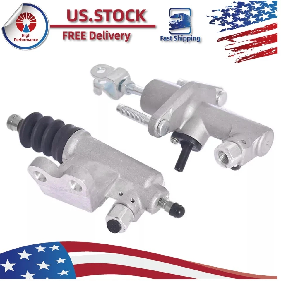 OEM For 2001-2005 Honda Civic 1.7L Clutch Master & Slave Cylinder Kit Foto 4 de 4