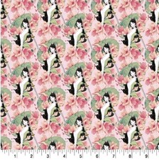 LINED WINDOW VALANCE CURTAIN 42 X 15 DISNEY PRINCESS MULAN FLORAL