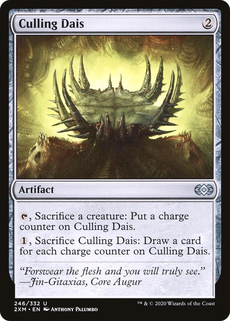 Culling Dais - 246 - NM - Uncommon - Double Masters-Magic