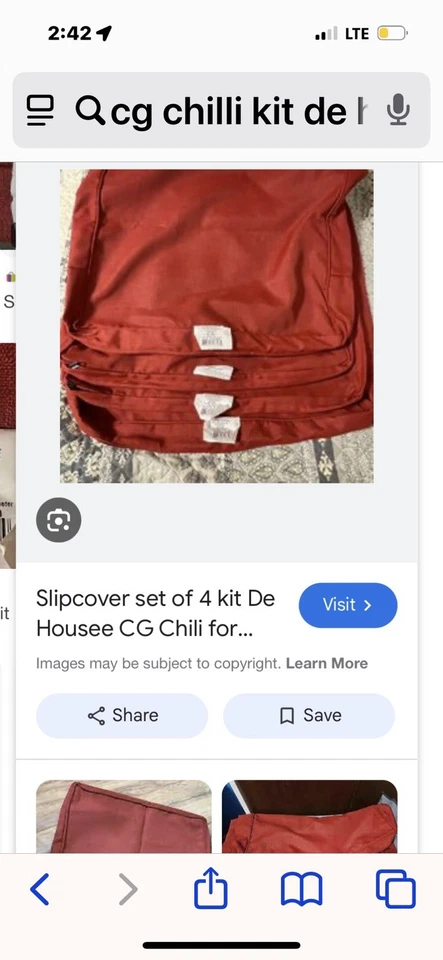 Fundas de cojín para exteriores de 2 asientos y 2 respaldos en CG Chili 2 21x23 y 2 22x23 Foto 2 de 4