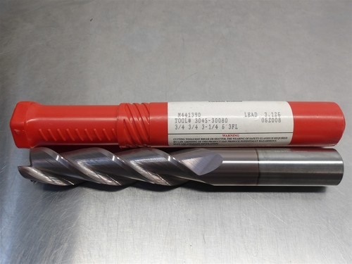 1 NEW! Minicut 3/4" Carbide Endmill 3 Flute 3045-30080