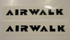 2 Vintage Airwalk Skateboarding Shoes Stickers — photo 1