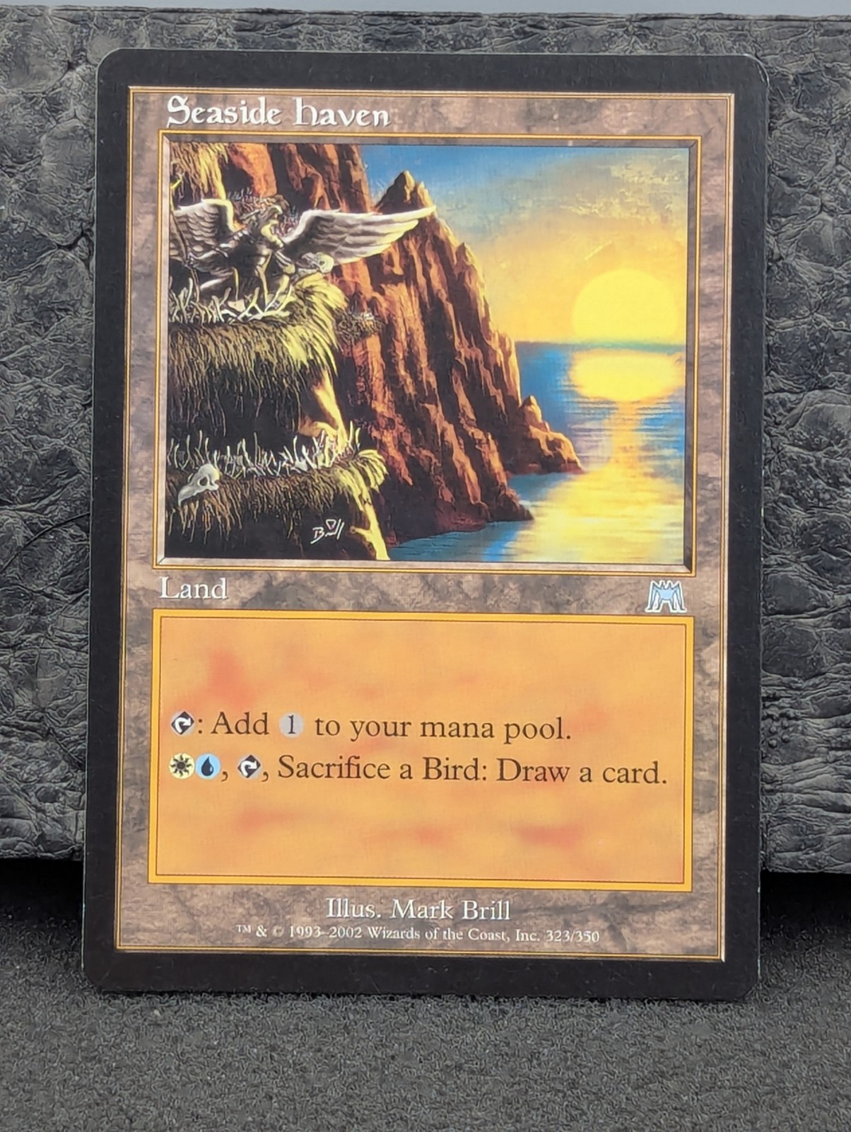 LP - Seaside Haven - Onslaught - Magic The Gathering Lightly Played English MTG