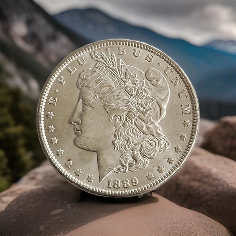 1889 $1 Morgan Silver Dollar #42
