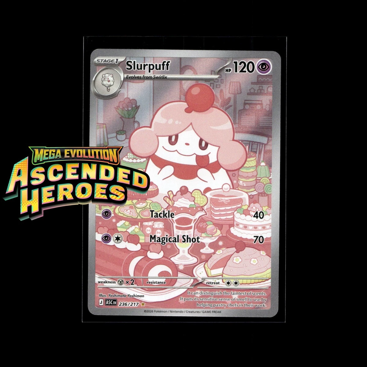 slurpuff pokemon card Amazon.com: Pokemon - Slurpuff (XY15) - XY Black Star Promos