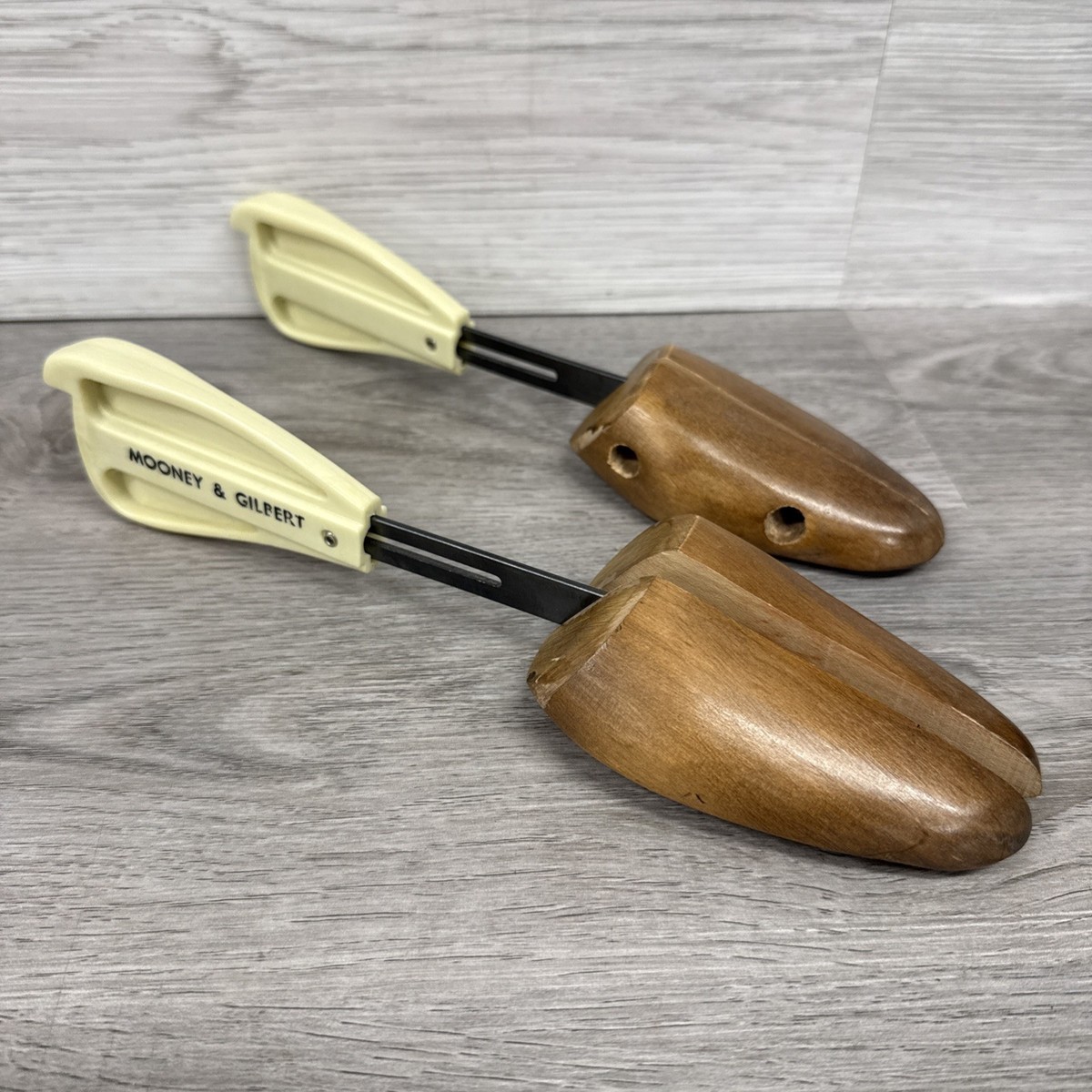 Vintage Palm Tree Shoe Stretchers Rochester Shoe Tree Co Wood Plastic 53N