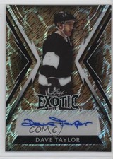 2024 Leaf Metal Legends Exotic Giraffe Diagonal Shimmer 2/3 Dave Taylor Auto 1q2