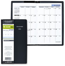2026 At-A-Glance DayMinder SK53-00 Monthly Pocket Planner, 3-1/2 x 6"