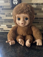 Little Live Pets Baby Monkey Interactive Toy Makes Sounds 12  Long