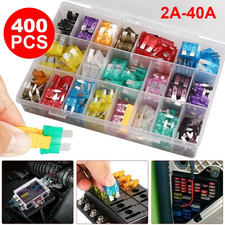 400Pcs Kfz Sicherung Set Autosicherungen Set für PKW/Wohnmobil/LKW 2Ampere-40A 400Pcs Kfz Sicherung Set Autosicherungen Set für PKW/Wohnmobil/LKW 2Ampere-40A