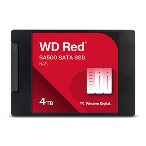 Western Digital 4tb Wd Red Sa500 Nas Sata Ssd 2.5”/7mm Cased Wds400t2r0a-68ckb0