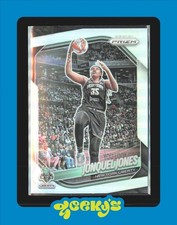 2025 Panini WNBA Prizm Silver Prizm #52 Jonquel Jones New York Liberty $2MIN ORD
