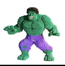 Mini Bricks Toys HULK Building Block Set 3350 Pcs Over 15 Inches Tall