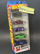 2025 Hot Wheels HW Motor Show 5 Pack With Ferrari SF90