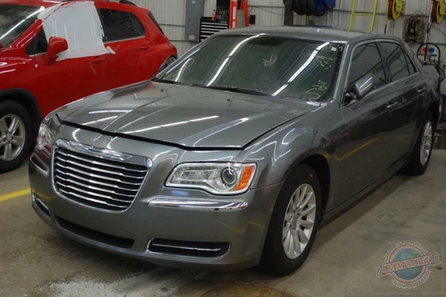 OEM Side View Door Mirror For 300 Left Blk-Text Gry-Cvr Pwr Tested Gd