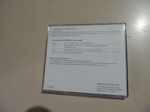 Nissan Navara Pickup D22 1998-2004 Wartungs Reparatur Werkstatthandbuch - Bild 2 von 15
