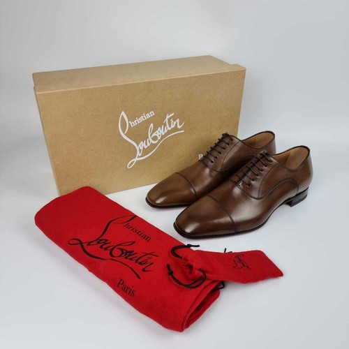 Christian Louboutin Greggo Brown Derby 