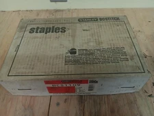BOSTITCH NEW BOX 1-1/2" LEG 1/2" CROWN 16GA GALV STAPLES 12,000ct | BCS1109