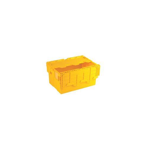 375817, angebrachter Deckelbehälter 54 Liter gelb - Bild 1 von 6