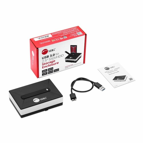 Caja de almacenamiento USB 3.0 a 2.5" SSD/HDD, con cable USB 3.0 tipo A a Micro B - Imagen 7 de 7
