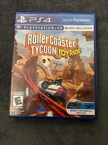 Roller Coaster Tycoon Joyride (Playstation 4 PS4, 2018) Free P+P