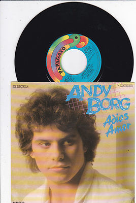 7 ''  Single - Andy Borg  - Adios Amor