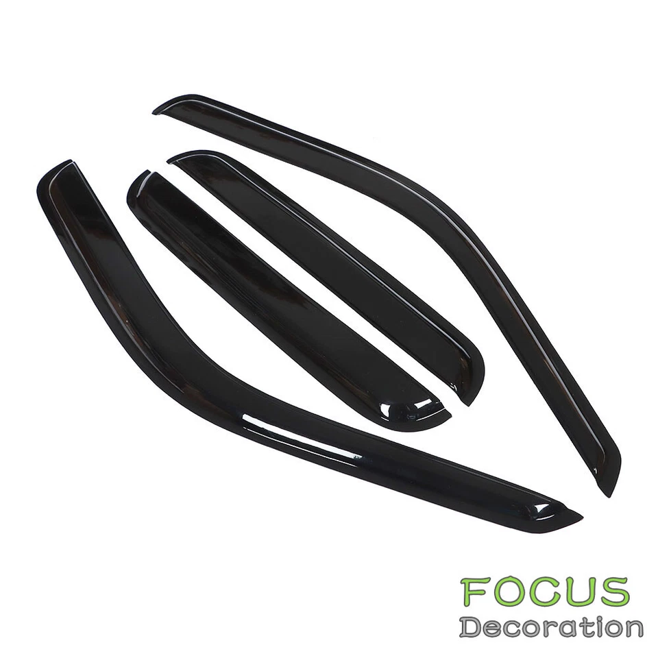 For 99-16 Ford F250 F350 F450 F550 Super Duty Crew Cab Window Visors Rain Guards - Image 2 of 4