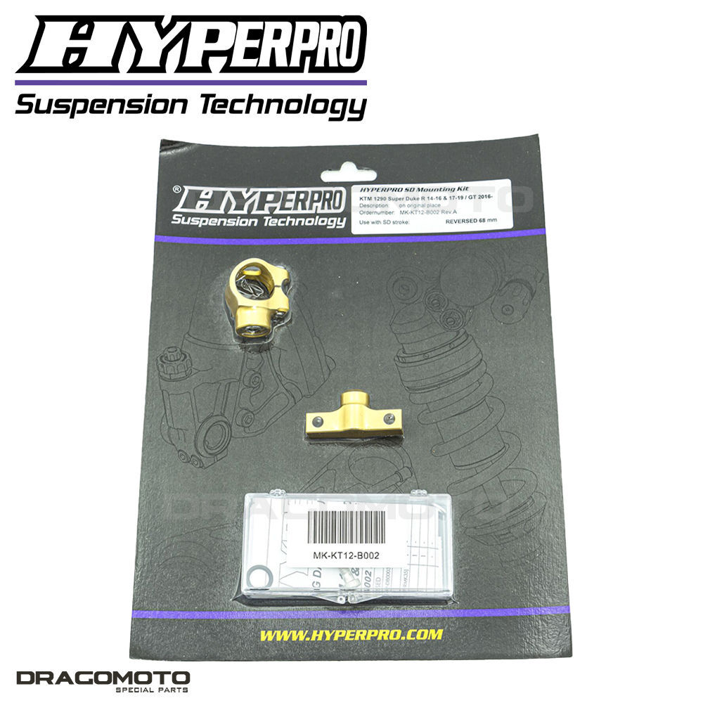 レコード13枚 KTM SUPER DUKE 1290 R ABS 2014-2019 Montagesatz HYPERPRO MK