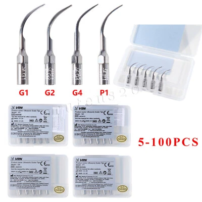 SANDENT 5-100PCS VRN Sale Ultrasonic Piezo Scaler Tips Fit EMS WOODPECKER Handpiece