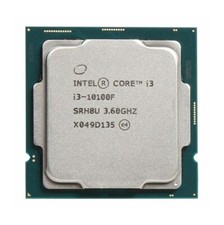 Intel Core i3-10100F Processor 3.6 GHz, 4 Cores, Socket FCLGA1200 - SRH8U