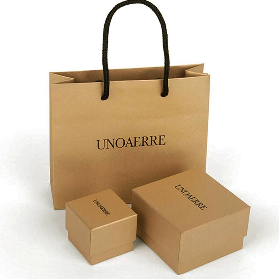 UNOAERRE Halsnahe Halskette Frau Kette Jersey Bronze Versilbert Und Perlmutt - Bild 2 von 2