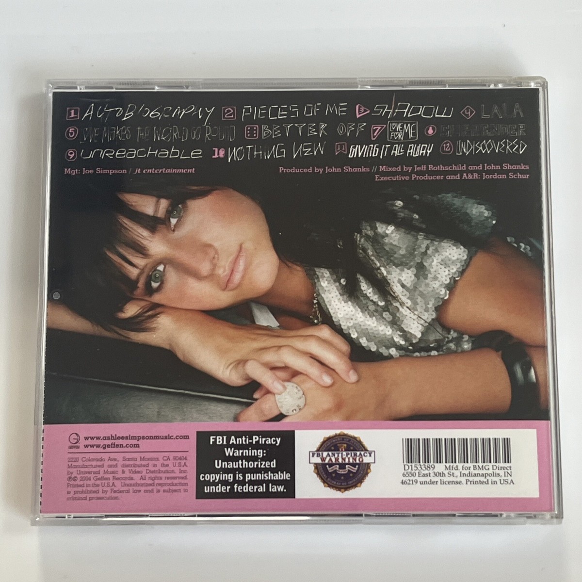 Autobiography by Ashlee Simpson (CD, Jul-2004, Geffen Records