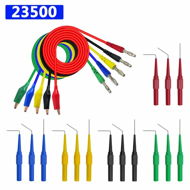 SG Test Tool Aid 23500 Back Probe Kit Identified Probe for Automotive 5