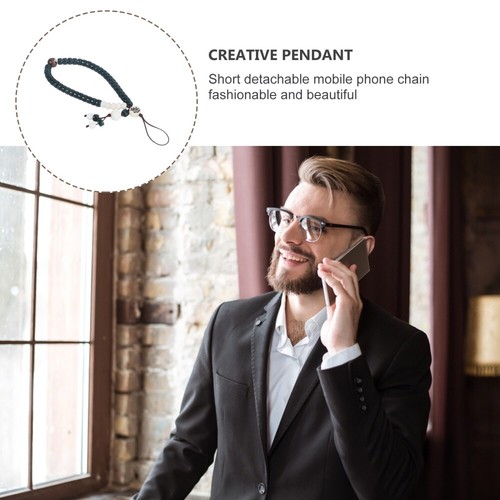 Bodhi Lotus Mobile Kette Telefon-Lanyard Im Chinesischen Stil Handschlaufe - Zdjęcie 6 z 12