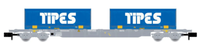 Arnold HN6650 Sncf Novatrans Sgss, 2 Tipes Coil Container Ep V, Neu+Ovp Spur N