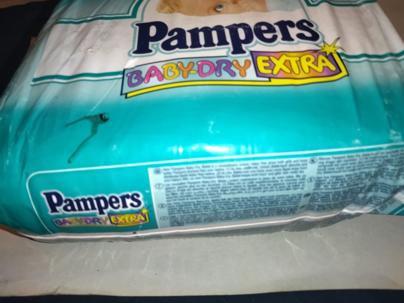 vintage pampers baby dry extra maxi 718kg 35 plastic diapers eBay