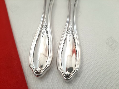 WMF Englische Rose Silberbesteck 2 Messer 22,6cm 90er Silber -Griff mit Kratzer - Picture 9 of 10