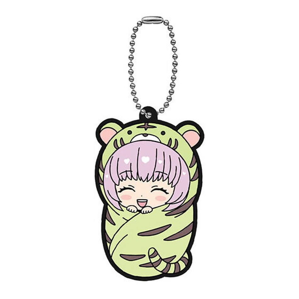 TIGER & BUNNY 2 mini Rubber Swing ORM#1 Lara Tsaikokaya (B) BANDAI
