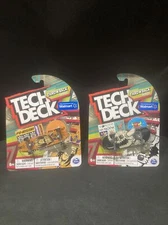 NEW TECH DECK ULTRA RARE Throwback Series Walmart Fingerboard Skate set
