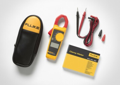 Fluke 323 Digital Clamp Meter AC400A 5065521 Yellow with Soft Case