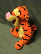 Disney Winnie the Pooh TIGGER 9" BEAN BAG STUFFED ANIMAL Toy