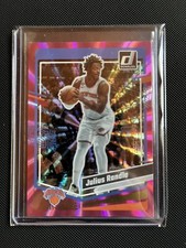 2023-24 Panini Donruss Julius Randle #41 Pink Laser 49/50 New-York Knicks