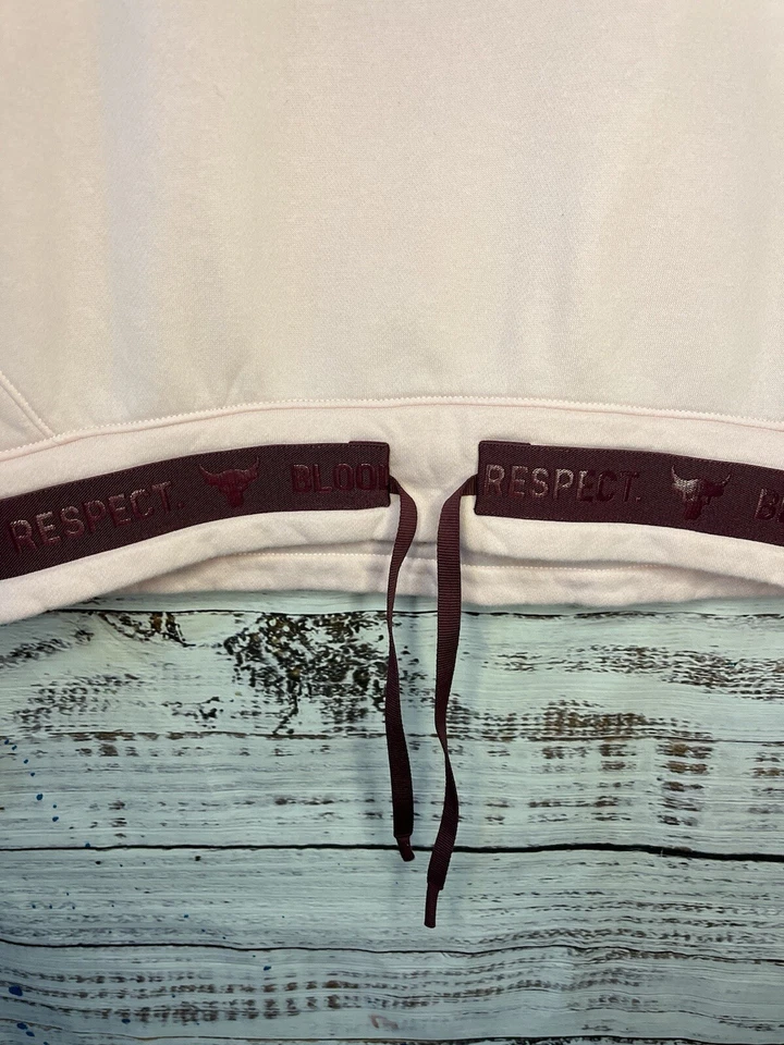 Sudadera Under Armour Talla XS Mujer Blood Sweat Respect Crop Rock Project Rosa Foto 4 de 4