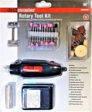 80pc Rotary Tool Kit Hobby Craft Cut Drill Gr...