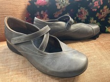 Wolky Mary Jane Womens 38 Gray Passion Round ...