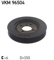 Skf Vkm 96504 Riemenscheibe, Kurbelwelle For Hyundai Kia