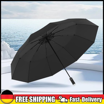 Fully Automatic Reverse Folding Umbrella Windproof for Sun Or Rain Days Compact 