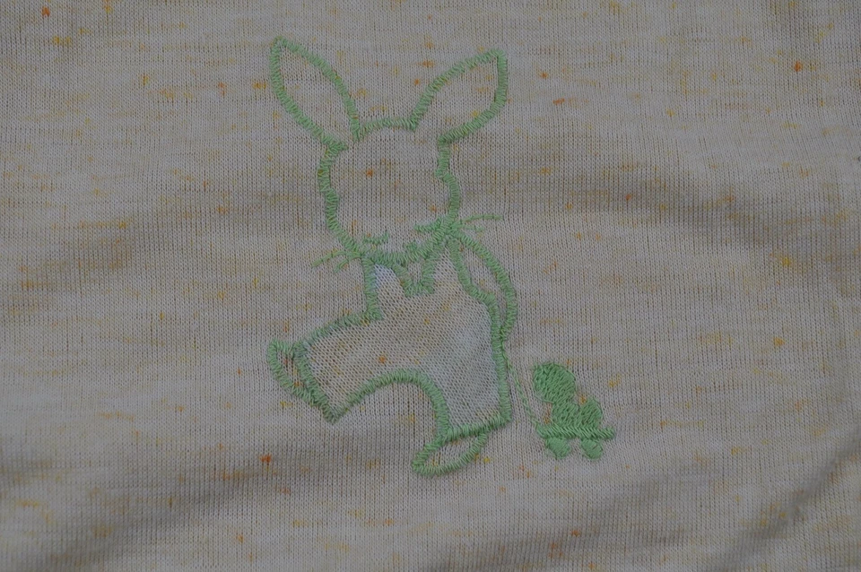 Mameluco bebé vintage Health Tex con conejo talla 12 meses hecho en EE. UU. Foto 4 de 4