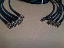 5Pack Belden 1694F FlexHD-SDI RG-6 Digital Video Cable BNC Male to BNC Male 15FT