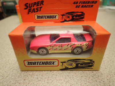 Matchbox Superfast 48 Firebird SE Racer pink/gelb factory sealed